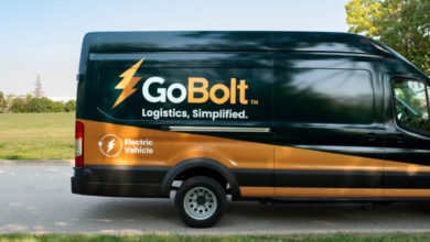 GoBolt sustainable logistics electric delivery van