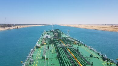 a photo of tankers in Suez Canal